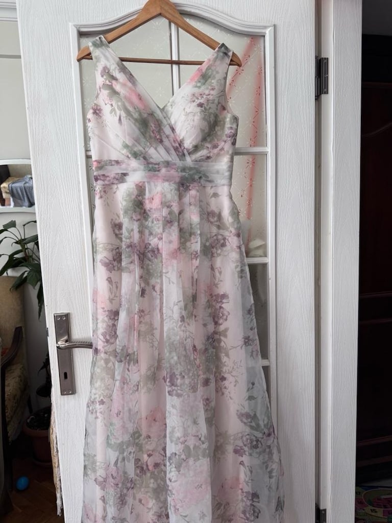 Oleg Cassini abiye elbise - 9