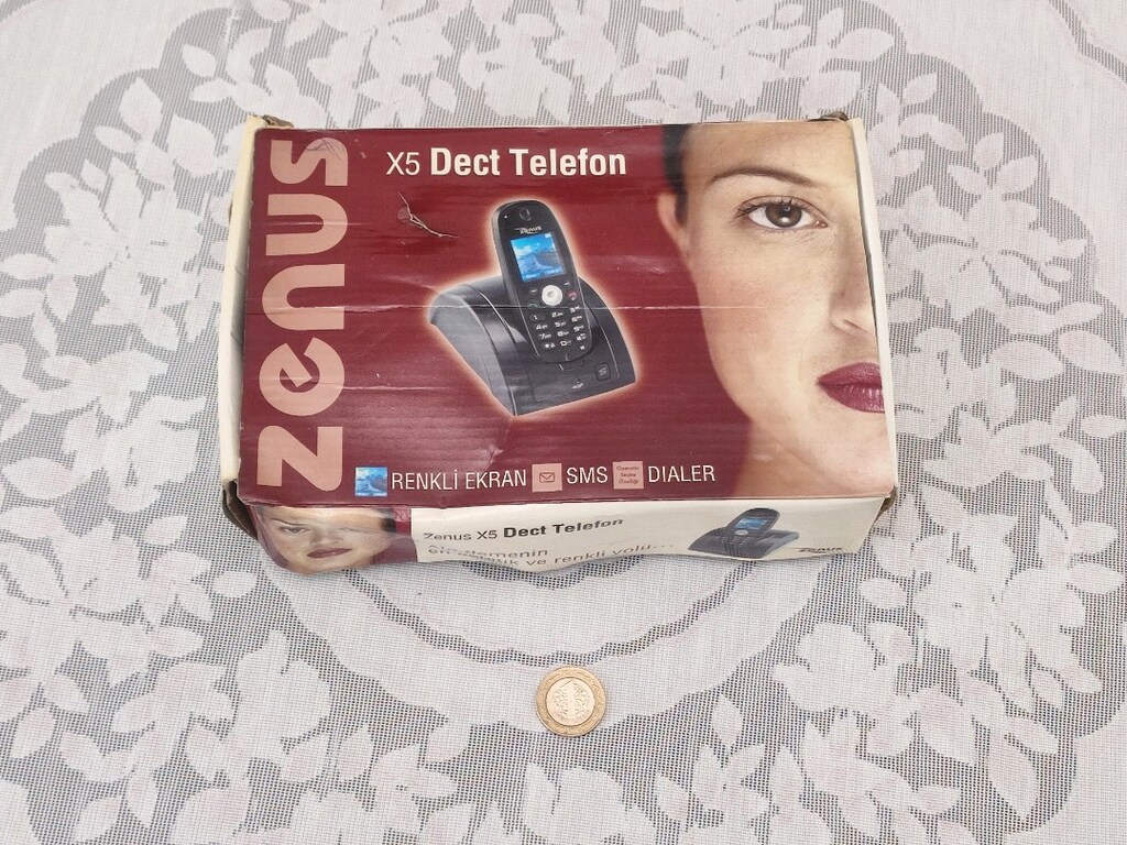 Zenus Marka X5 Dect Telsiz Telefon - 4