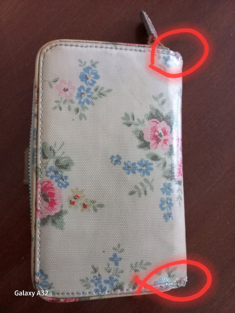 Orjinal Cath Kidston London Marka Bayan Cüzdan - 2
