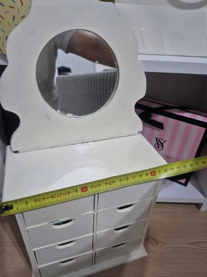 8 çekmeceli ahşap takı düzenleyici - 3