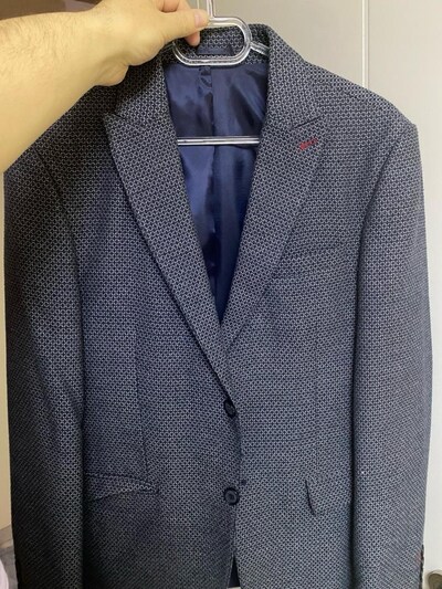 Lacivert Blazer Ceket 48 Beden