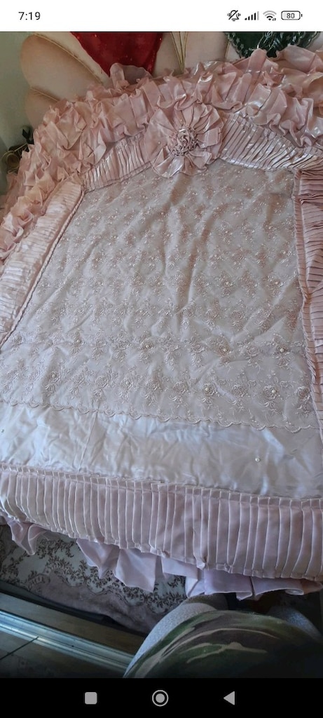 Antep işi yatak örtüsü - 3