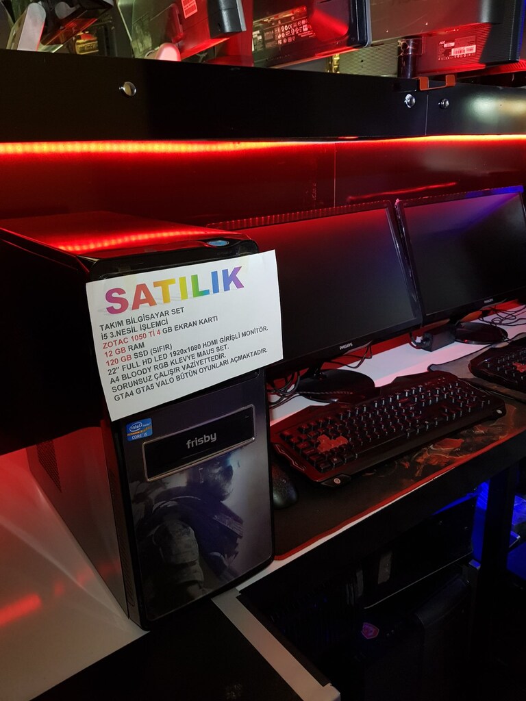 İ5 12GB RAM 128SSD 1050Tİ 22 LED MONİTÖR TAKIM BİLGİSAYAR - 2