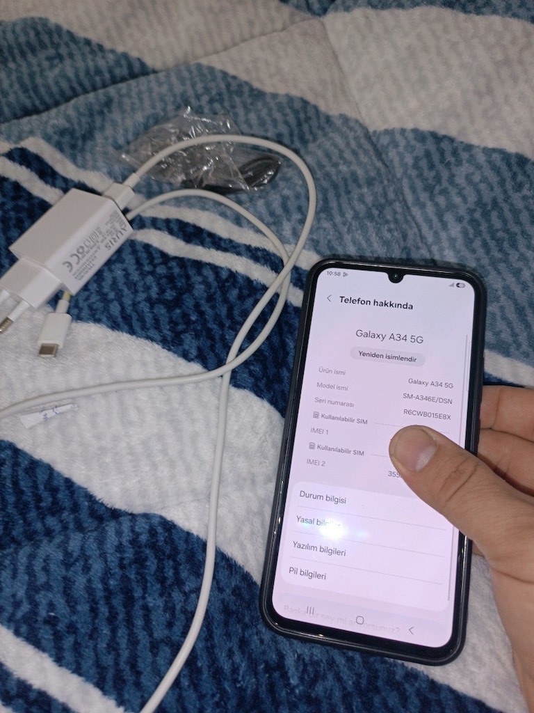 Samsung a345 g 128gb hafıza 8gb ram yurtiçi cihazı Tr ciftsimlu - 8