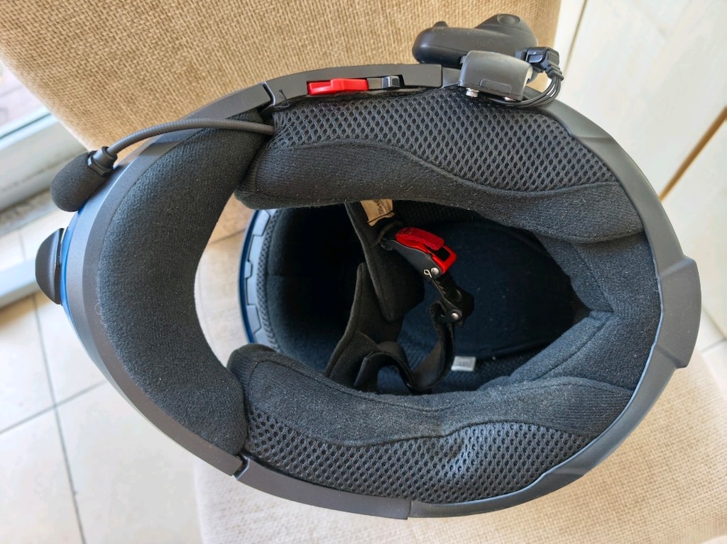 LS2 çene açılır kask ve Sena intercom - 2