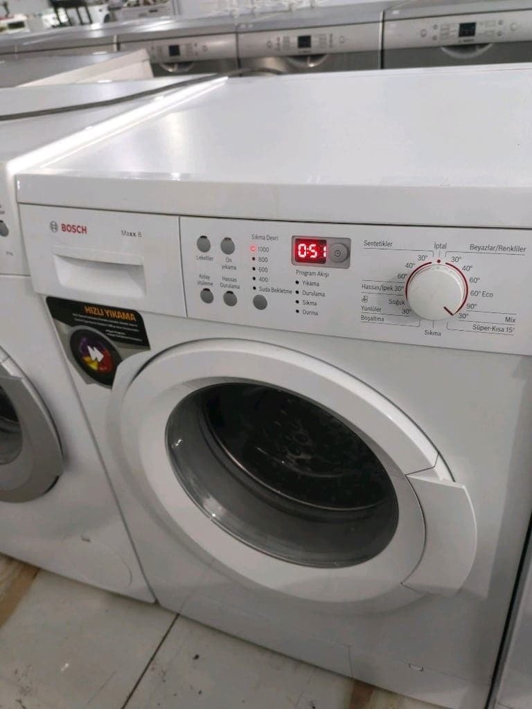 Bosch maxx8 serisi 8 kg çok temiz çamaşır makinesi - 9