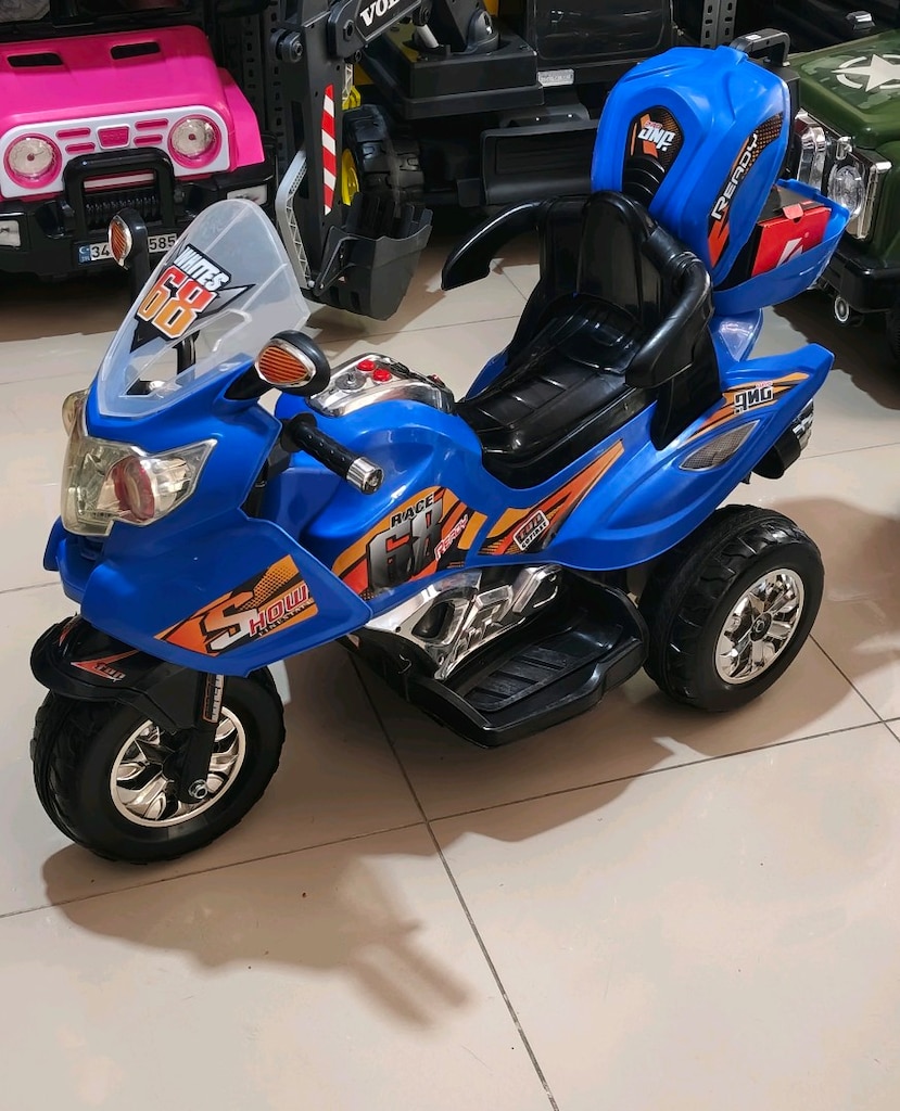 (AnkaCar ÇOCUK OTO GALERİ (12+12 2 KADEMELİ AKÜLÜ ARABA MOTORBİSİKLET