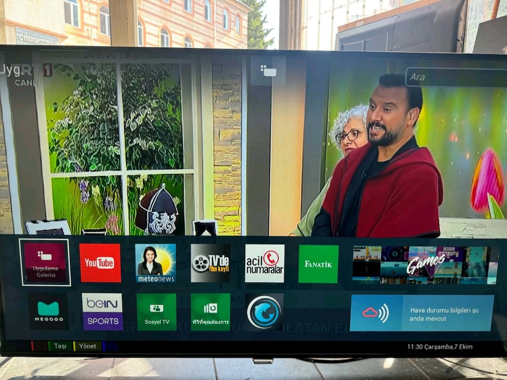 165 ekran Philips 4k ultra HD televizyon temiz sorunsuz - 3