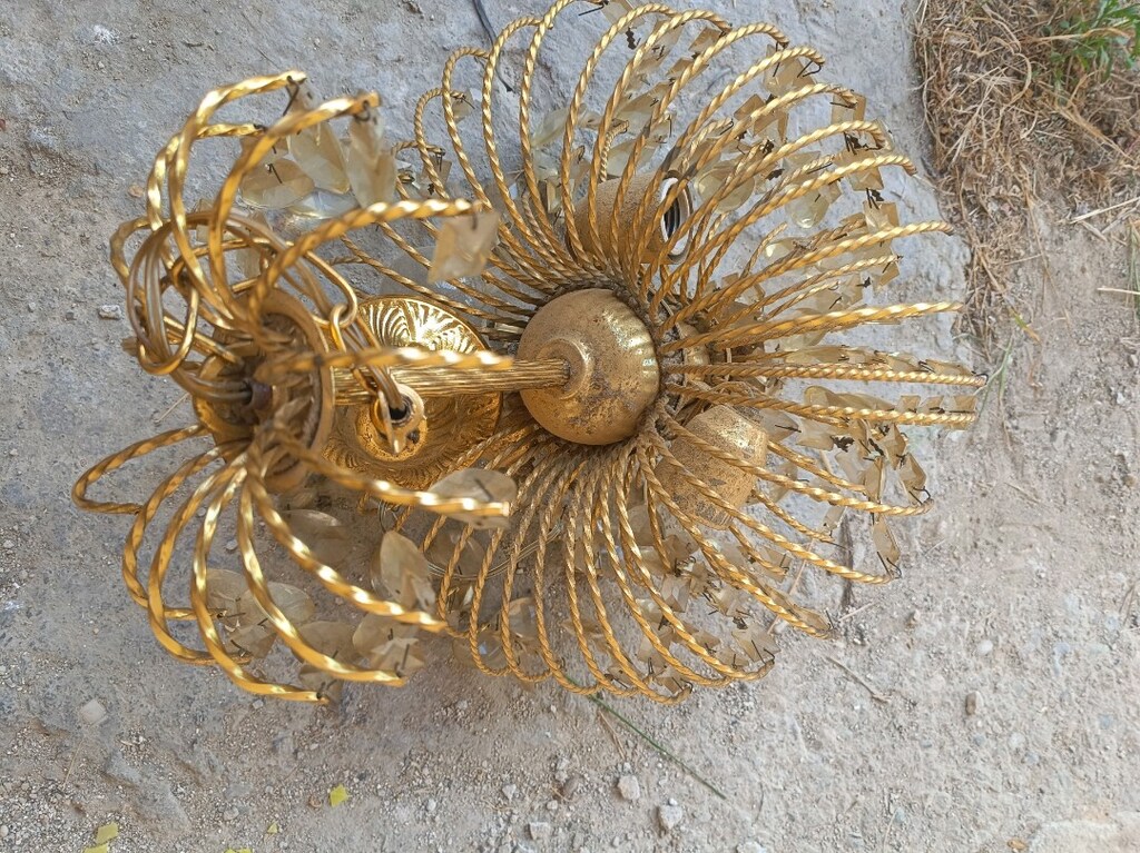 Vintage taşlı avize - 9