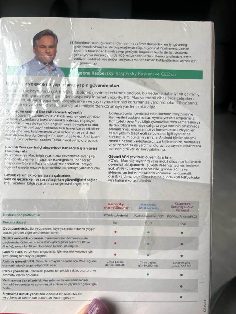 kaspersky virüs programı - 6