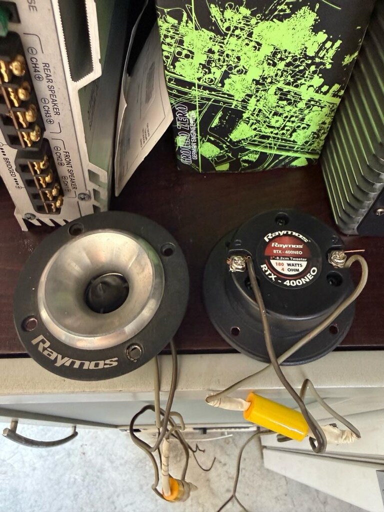 RAYMOS RTX-400NEO 8 CM TWEETER TİZ SORUNSUZ TAMİRSİZ - 2