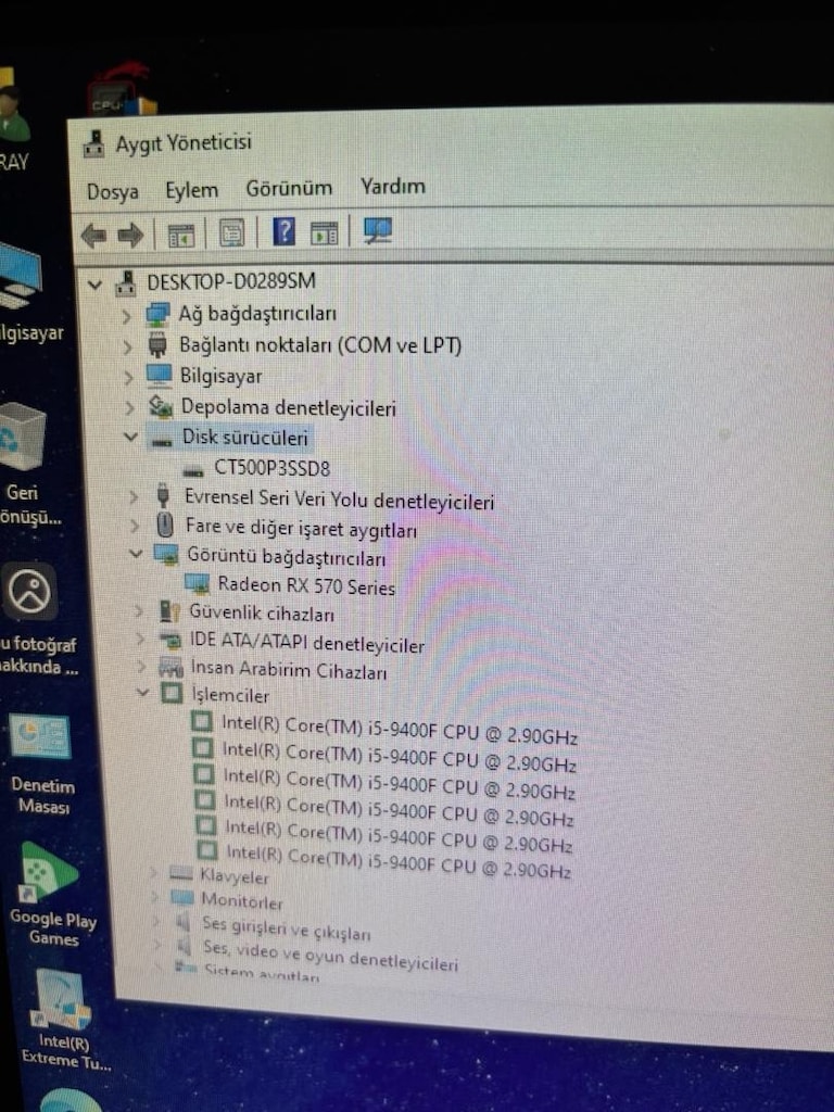 i5 9400f | 8gb RX580 ekran kartı | M2 ssd | Akvaryum kasa - 9