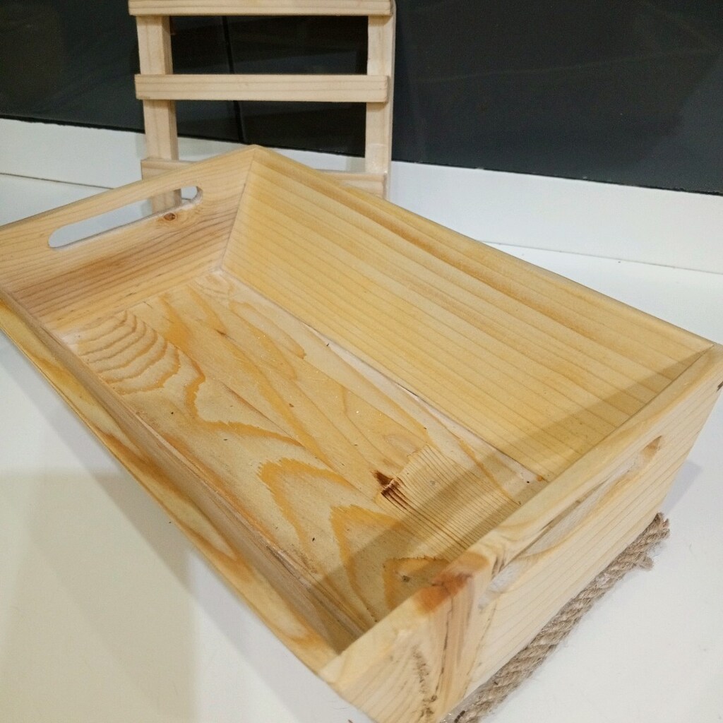 ahşap ekmeklik ve nihale - 5