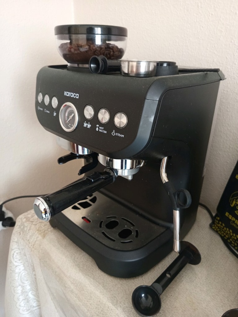 KARACA MARKA ESPRESSO KAHVE MAKİNESİ ÖĞÜTÜCÜLÜ - 4