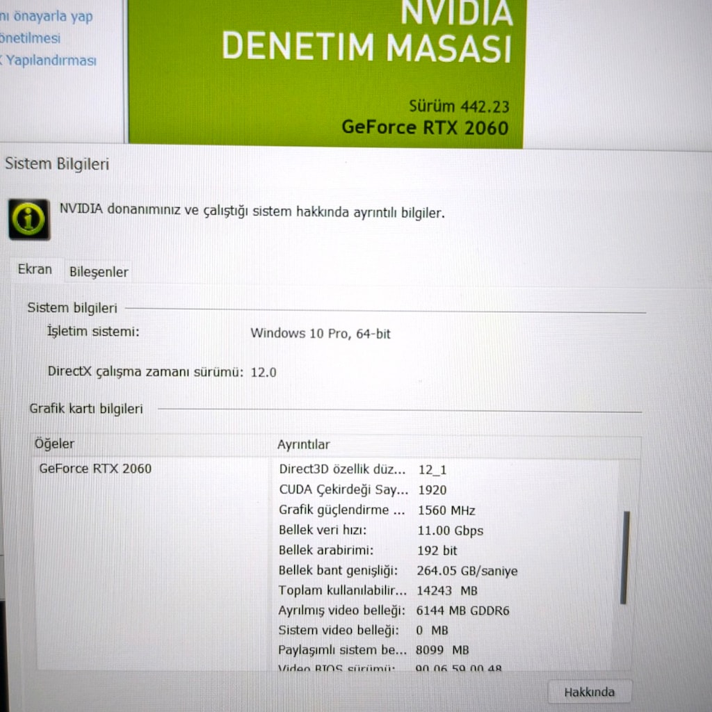 MSI / 6 GB RTX2060 / 16 RAM / 500 SSD / 120 HZ / İ7 İŞLEMCİ / GAMİNG - 11