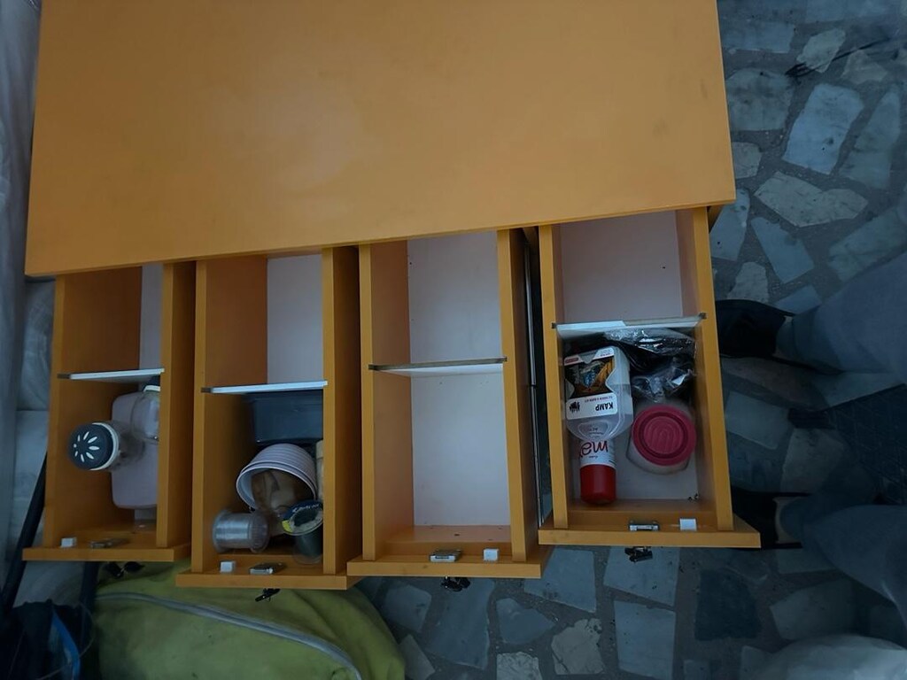 Kamp çekmeçeli dolap - 10