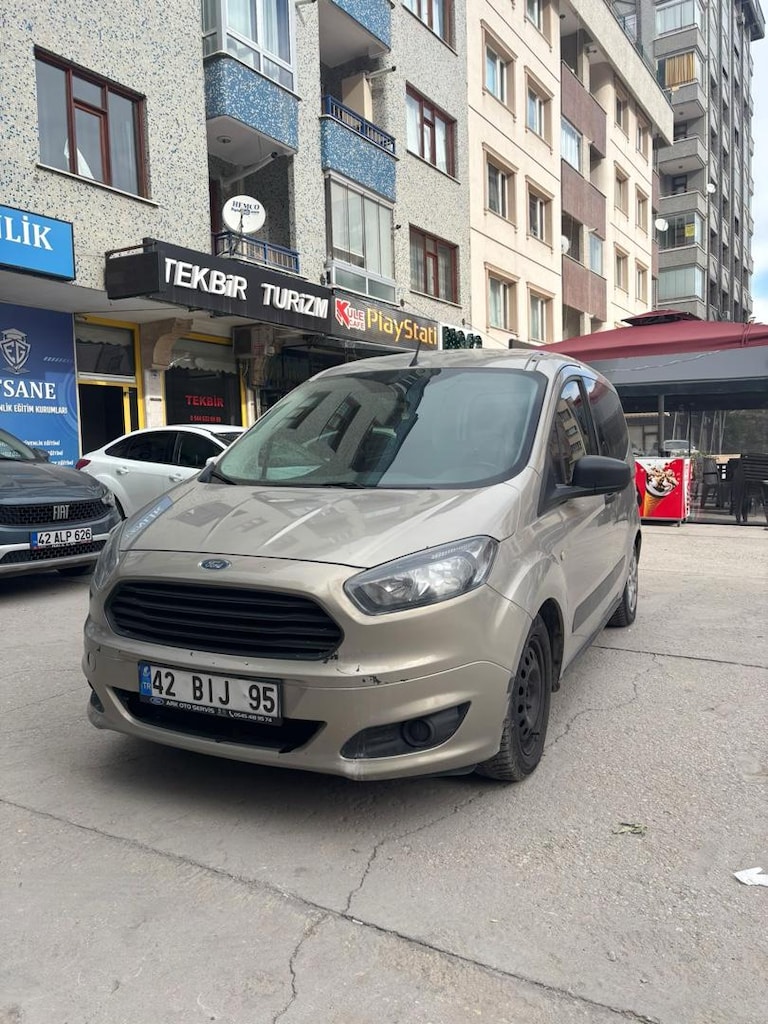 temiz bakımlı ford courier - 6