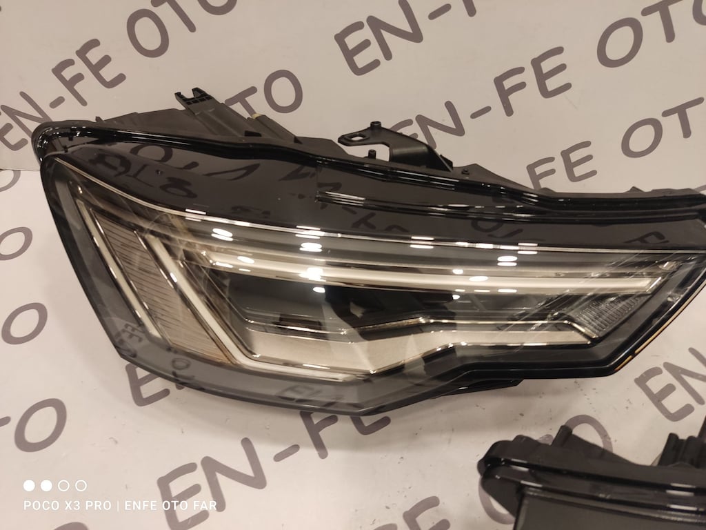 AUDİ A6 C8 LED XENON SOL FAR ORJİNAL - 3