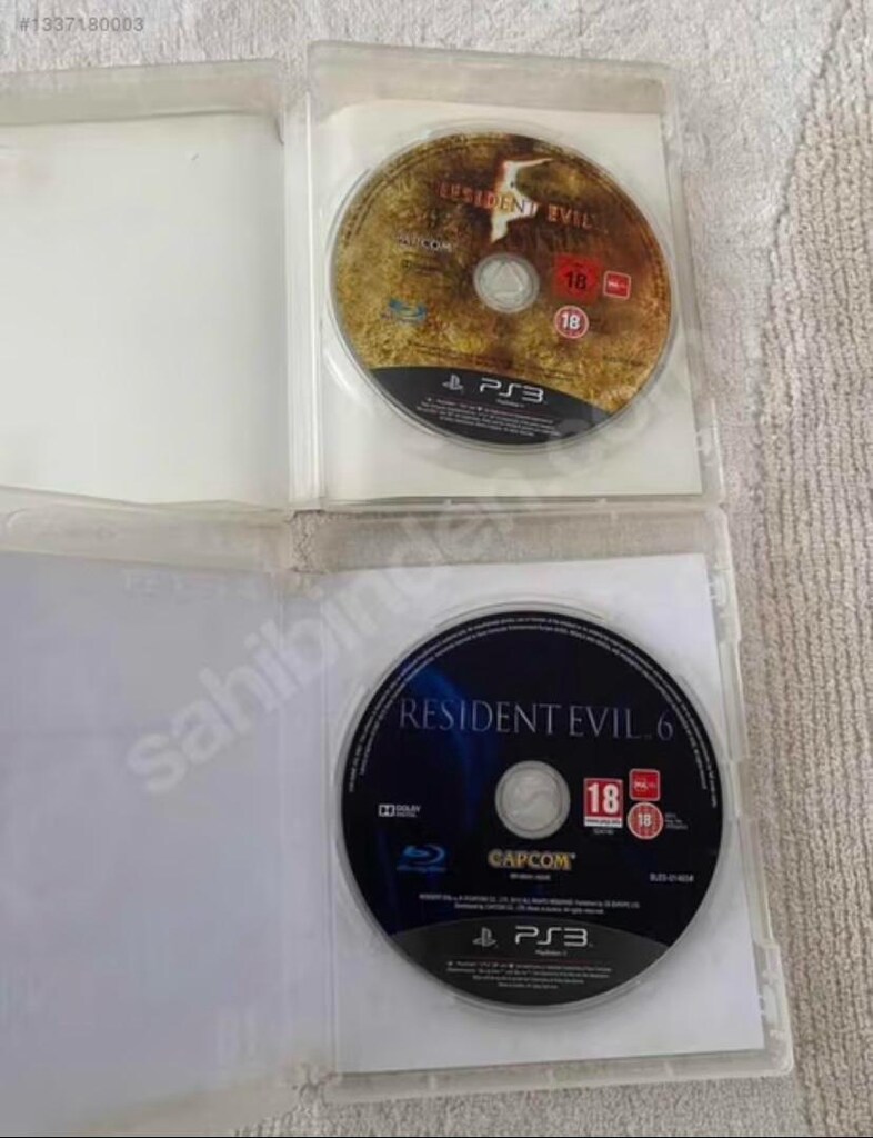 Resident Evil 5 ve 6 ps3 oyun - 3