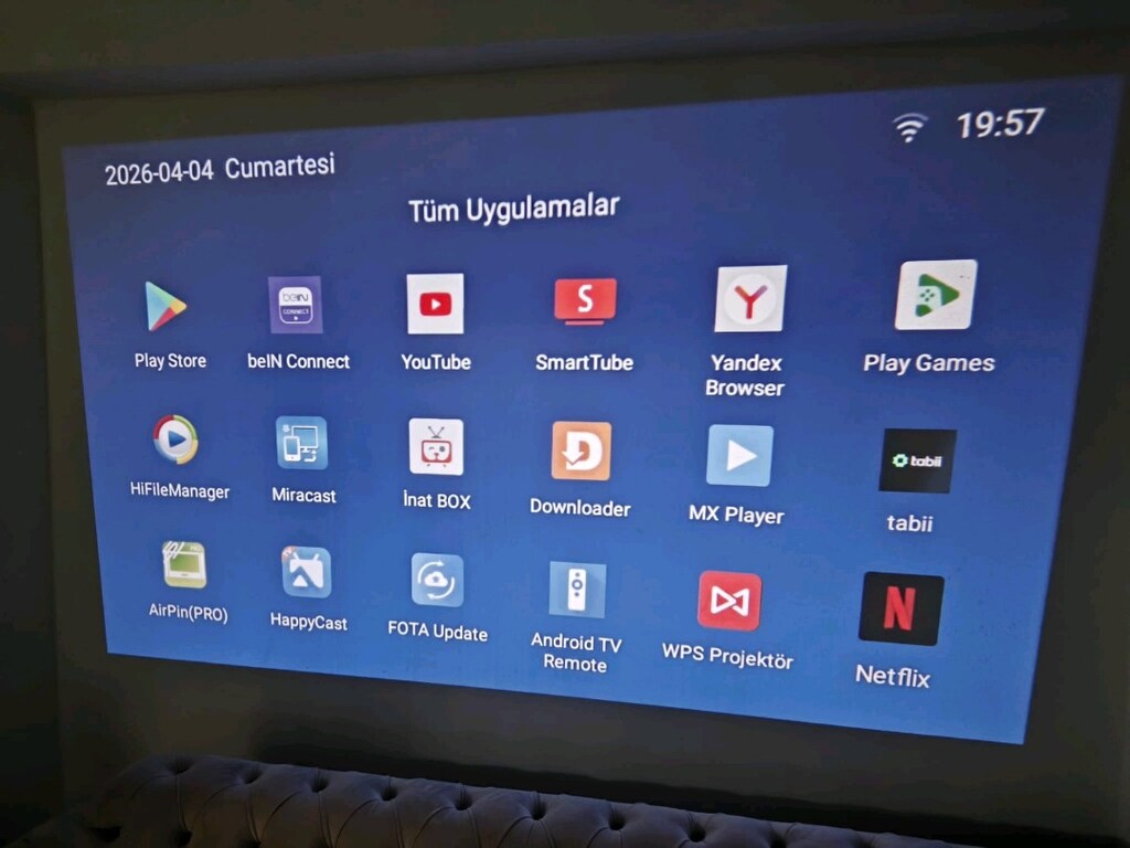 Projeksiyon cihazı (Android işletim sistemi) - 5
