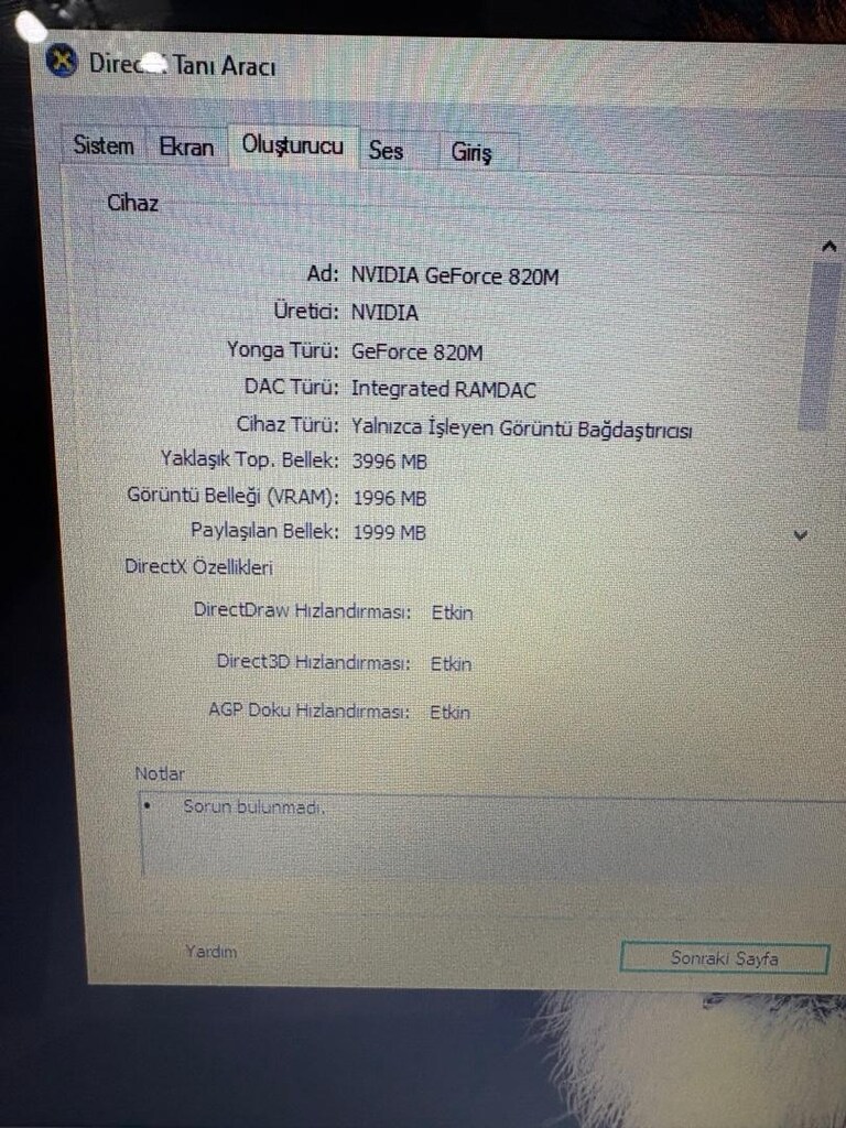 DELL TEMİZ LAPTOP | İ3 4005u | NVİDİA 820M | 4 GB RAM | 500 GB HDD - 4