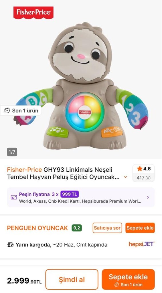 Fisher price neşeli tembel - 4