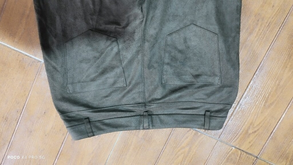 #Zara süet pantolon jeans Eni 37 Boyu 89 paça 12 ??? BÜYÜK KIŞ İNDİRİM - 8