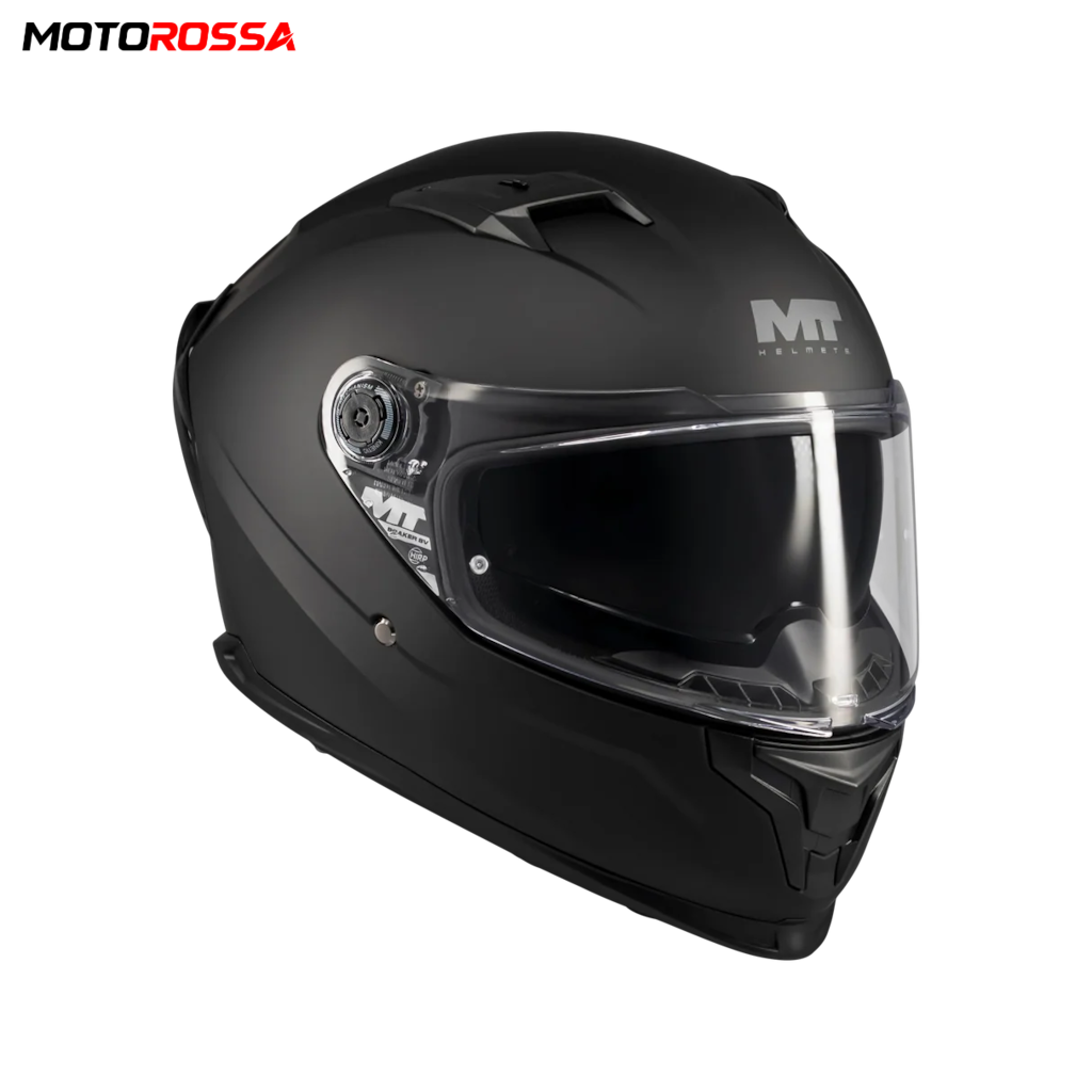 MT BRAKER SV PURE A1 Mat Siyah Motosiklet Kaskı | MOTOROSSA - 4