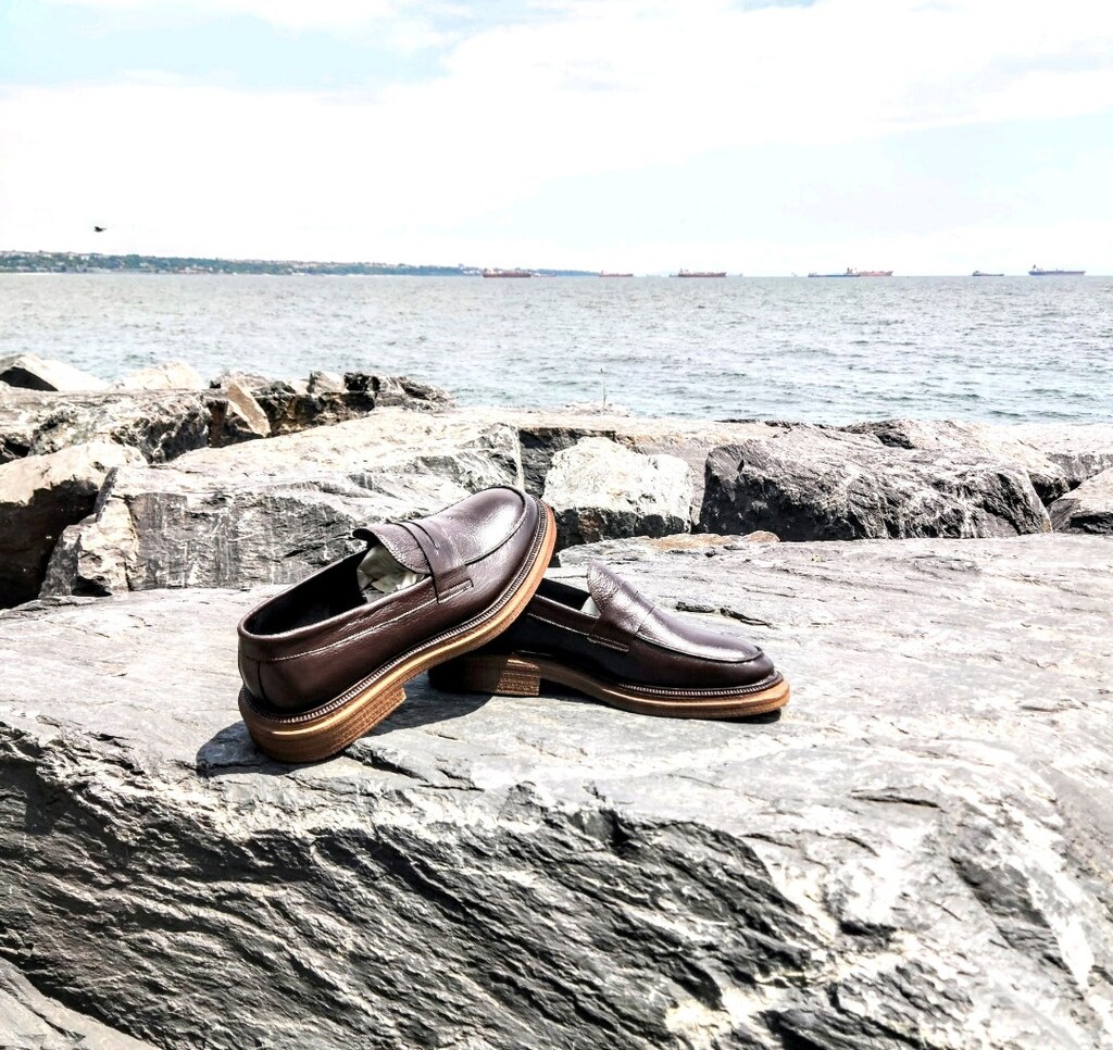 HAKİKİ DERİ GÜNLÜK LOAFER KAHVE (40-44) ERKEK AYAKKABI YENİ - 7