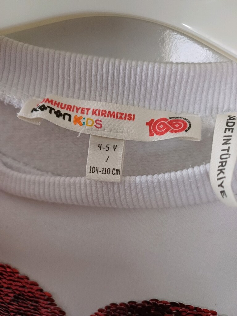 Atatürk Kalp Payetli Sweatshirt - 4