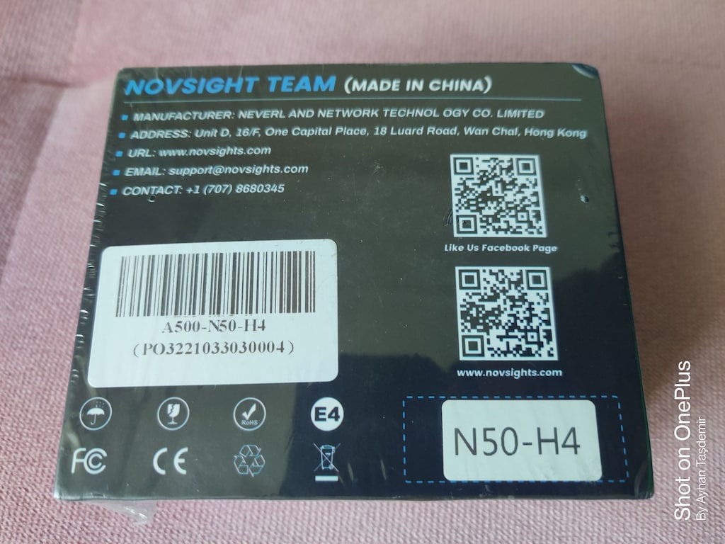 Sıfır Novsight A500-N50 Led Far Ampulü H4 Soket 70Watt 15000 Lümen - 5