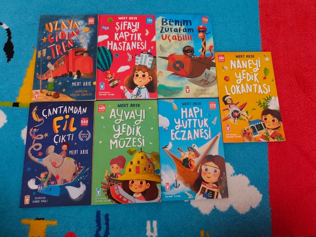 Hikaye kitapları çok temiz kullanılmış 7 adet toplu verilecektir - 2
