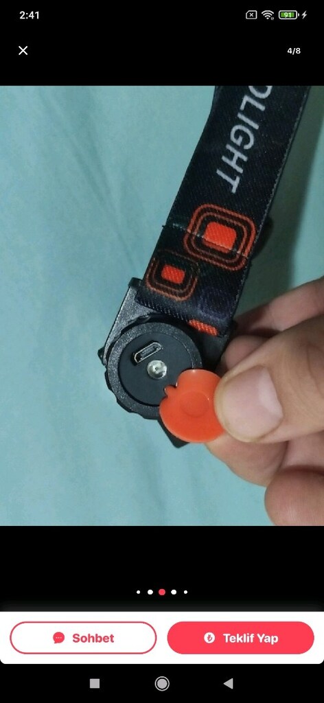 Cata Ct-9120 Şarj Edilebilir Led Kafa Feneri - 4