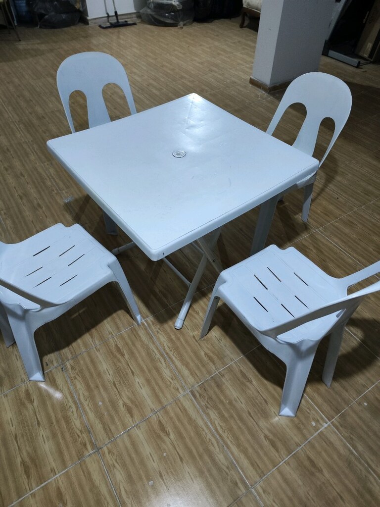 plastik sandalye ve katlanır masa - 11