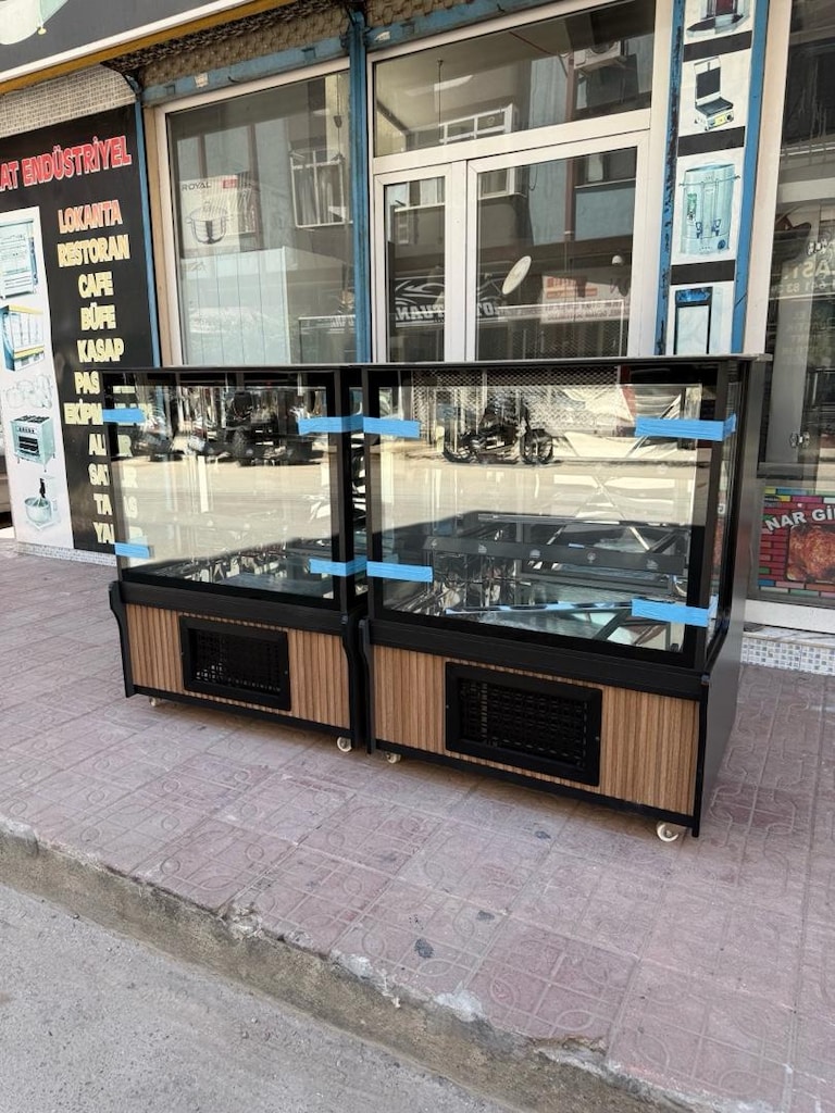 pasta dolabı vitrin dolabı tatlı dolabı kebap dolabı meze dolabı endüs - 8