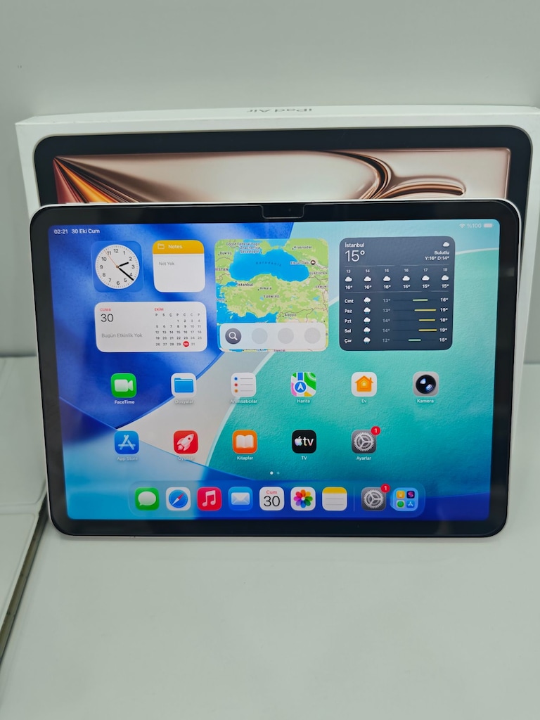 Apple iPad Air M3 11" 128GB Wi-Fi Yıldız Işığı %100 Pil Garanti - 2