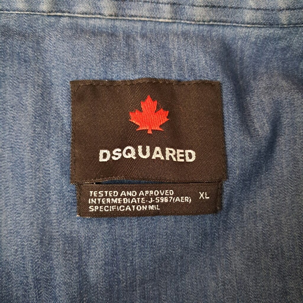 dsquared erkek denim kot gömlek - 2
