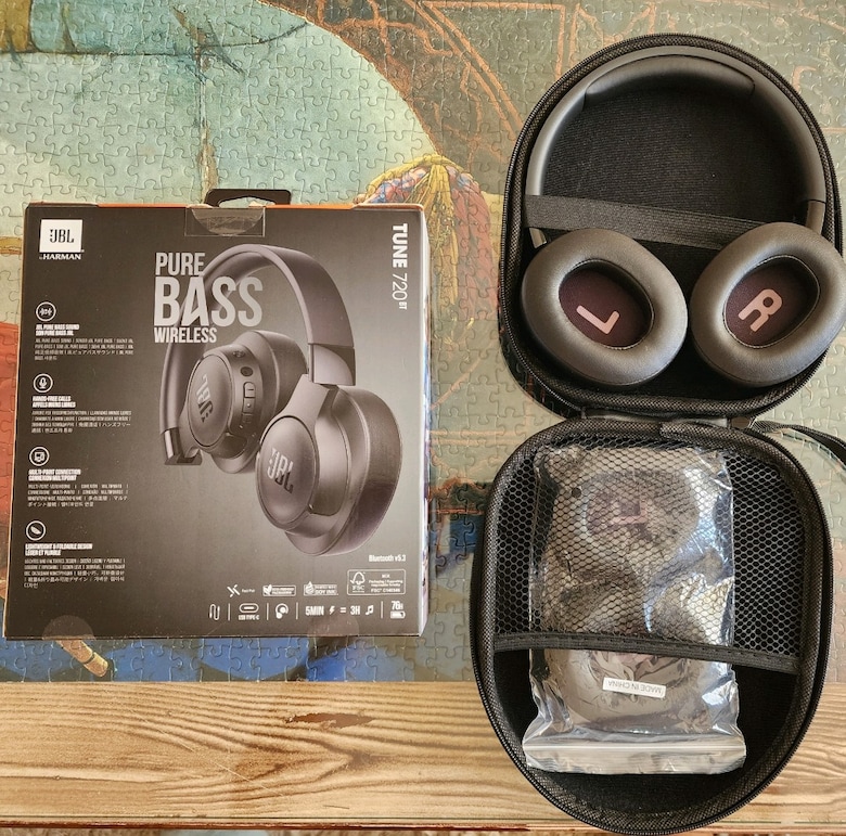 JBL Tune 720BT Kablosuz Kulak Üstü Kulaklık – Kutulu / Çantalı / - 4
