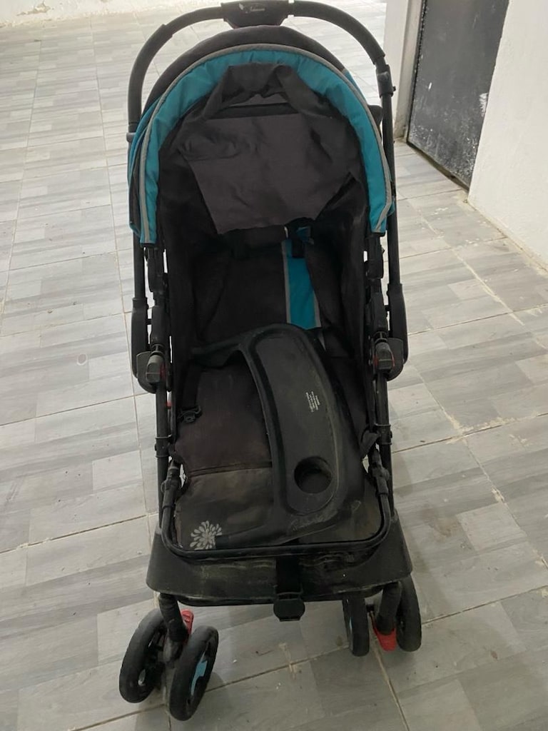akülü motor bebek arabası çocuk araç koltuğu - 5