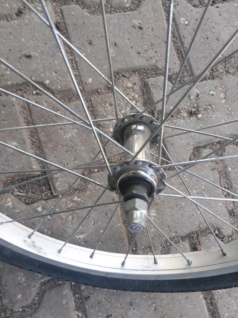 Bmx bisiklet alüminyum ön canti iç dış lastikli 20 numara - 11