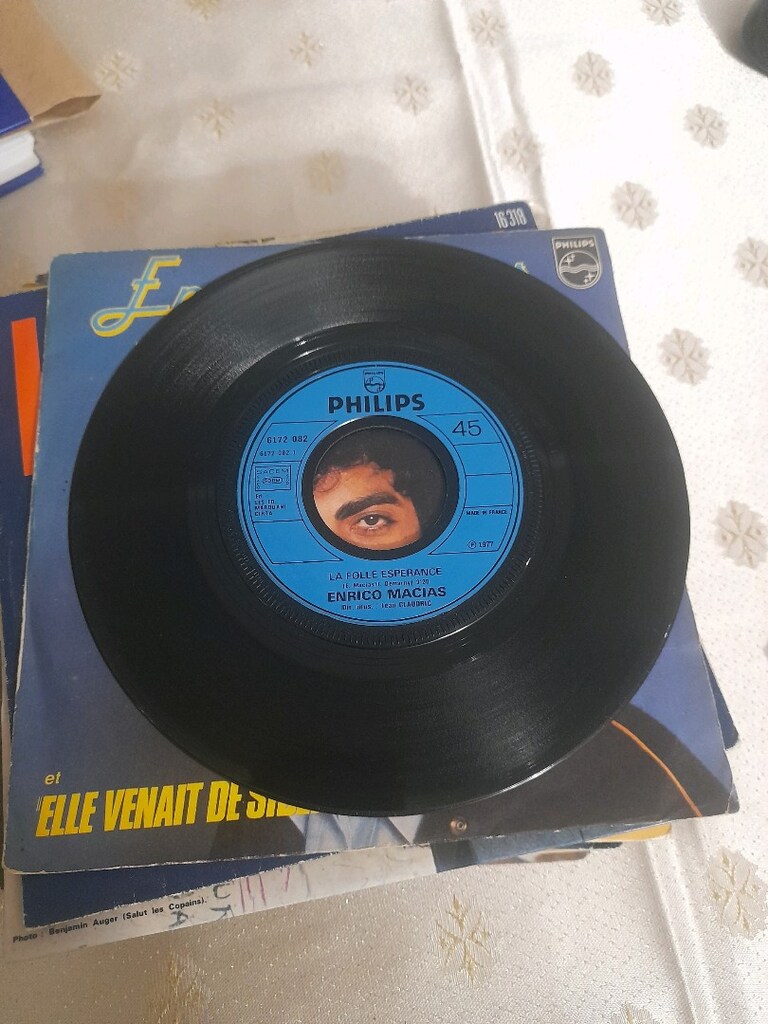 Enrico Macias 45 lik Plak - 3