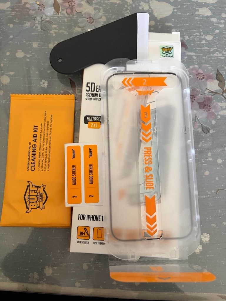 BUFF Labs iPhone 16 Ekran Koruyucu – Tekli