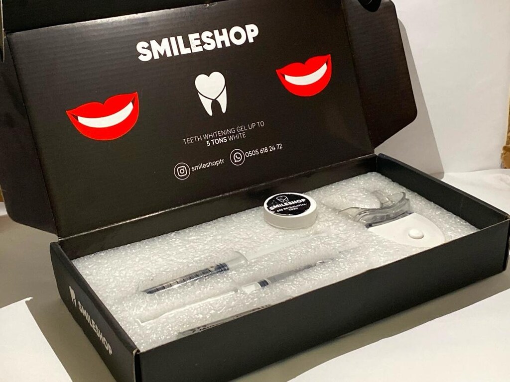 SMİLESHOP LED diş beyazlatma seti - sıfır - Tam Set! - 14