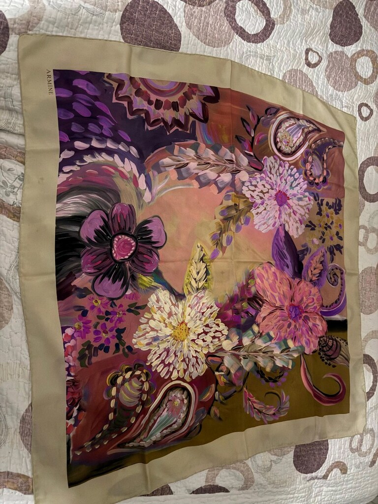 Armine Twill İpek eşarp