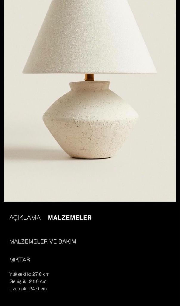 Zara abajur - 5