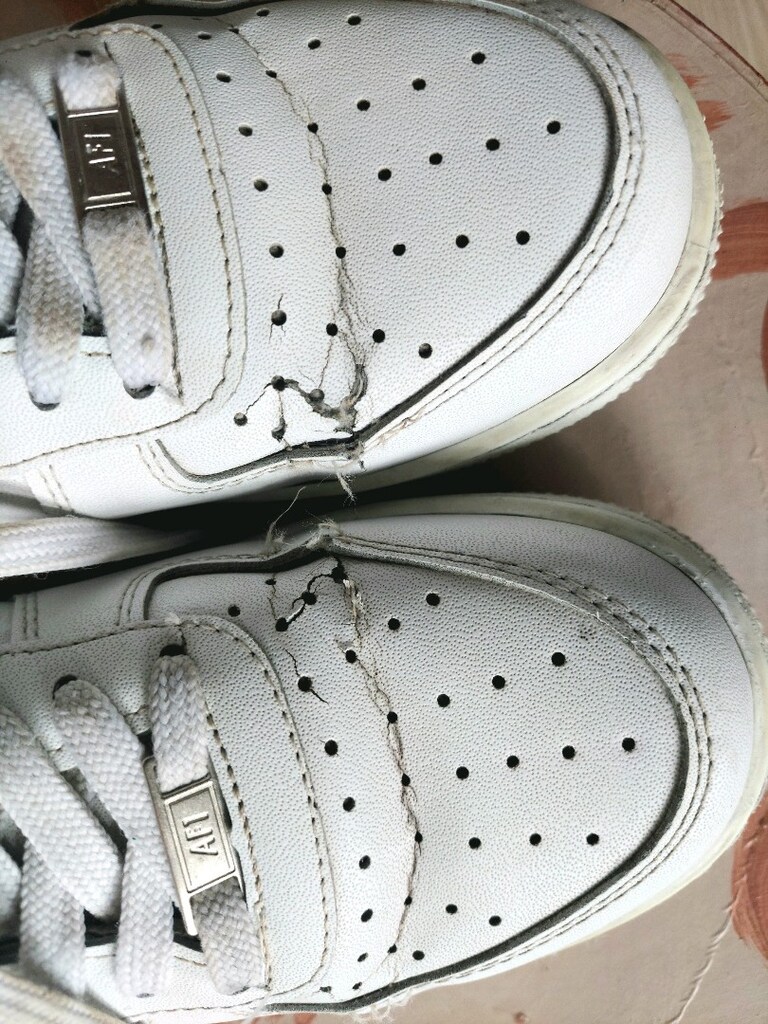 NİKE Air Force 1 platform taban Sneaker - 8