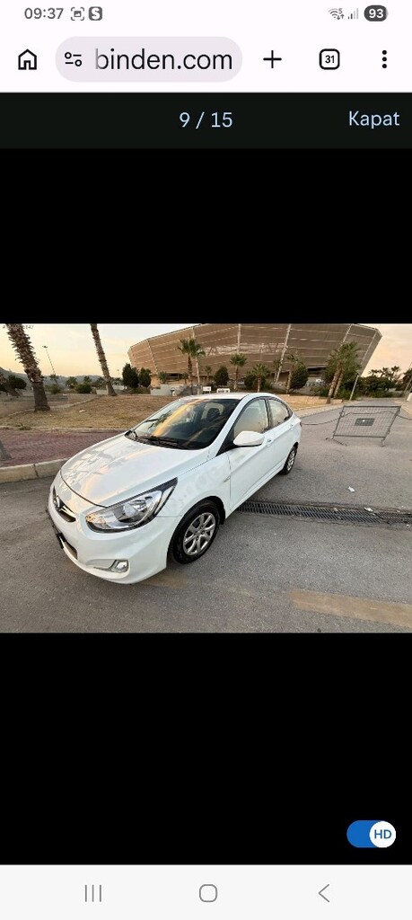 2012 Hundai AccentBlu 1.6 CRDI - 5