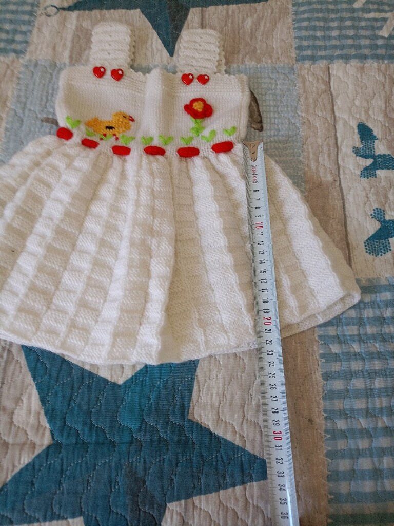 BEBEK BEYAZ ELBİSE - 8