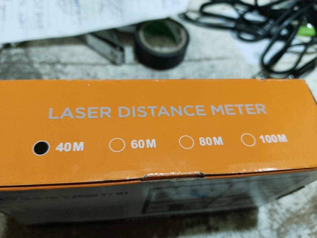 YENİ KUTUSUNDA SNDWAY MARKA 40 METRE KAPASİTELİ LAZER METRE ÖLÇER - 2
