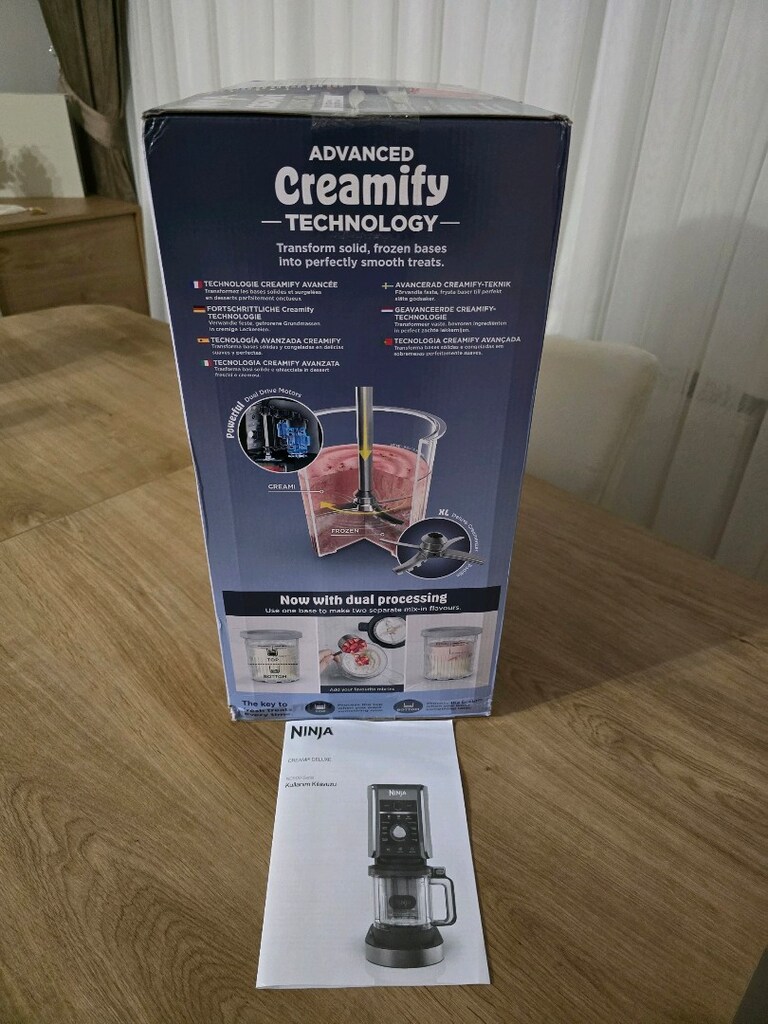 Ninja CREAMi Deluxe 10-in-1 Dondurma ve Frozen Makinesi Sıfır KapaKutu - 4